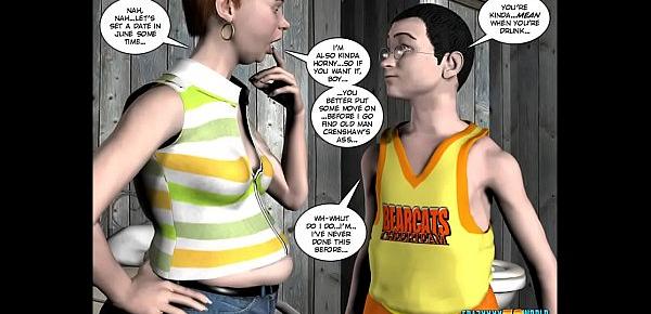  3D Comic The Chaperone. Episode 1